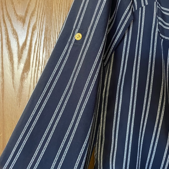 MICHAEL Michael Kors Size Small Zippered Long Sleeve Blouse - Picture 9 of 11